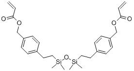 1,3-Bis[(acryloxymethyl)phenethyl]tetramethyldisiloxane